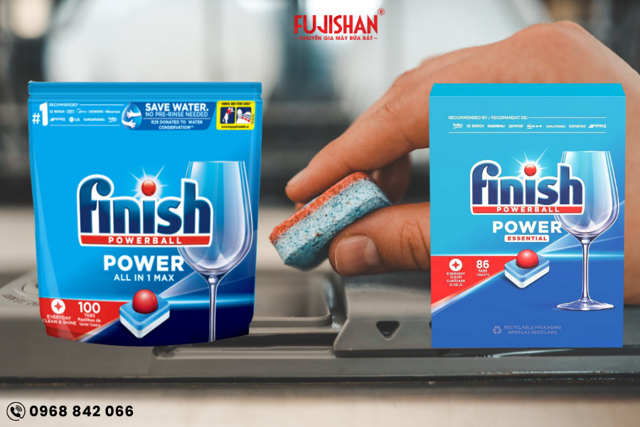 Viên rửa Finish dành cho máy rửa bát