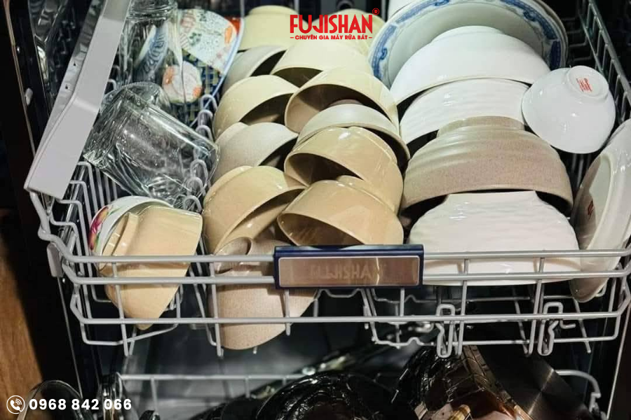 Máy rửa bát rửa được bao nhiêu bộ